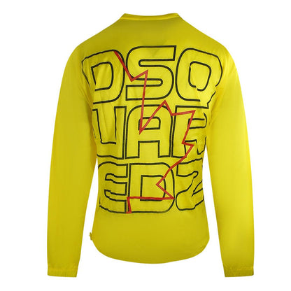 Yellow - Back - DSquared2 Unisex Adult Logo Back Print Long-Sleeved T-Shirt