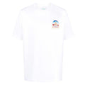 White - Front - Casablanca Mens Vue De L´Arche T-Shirt