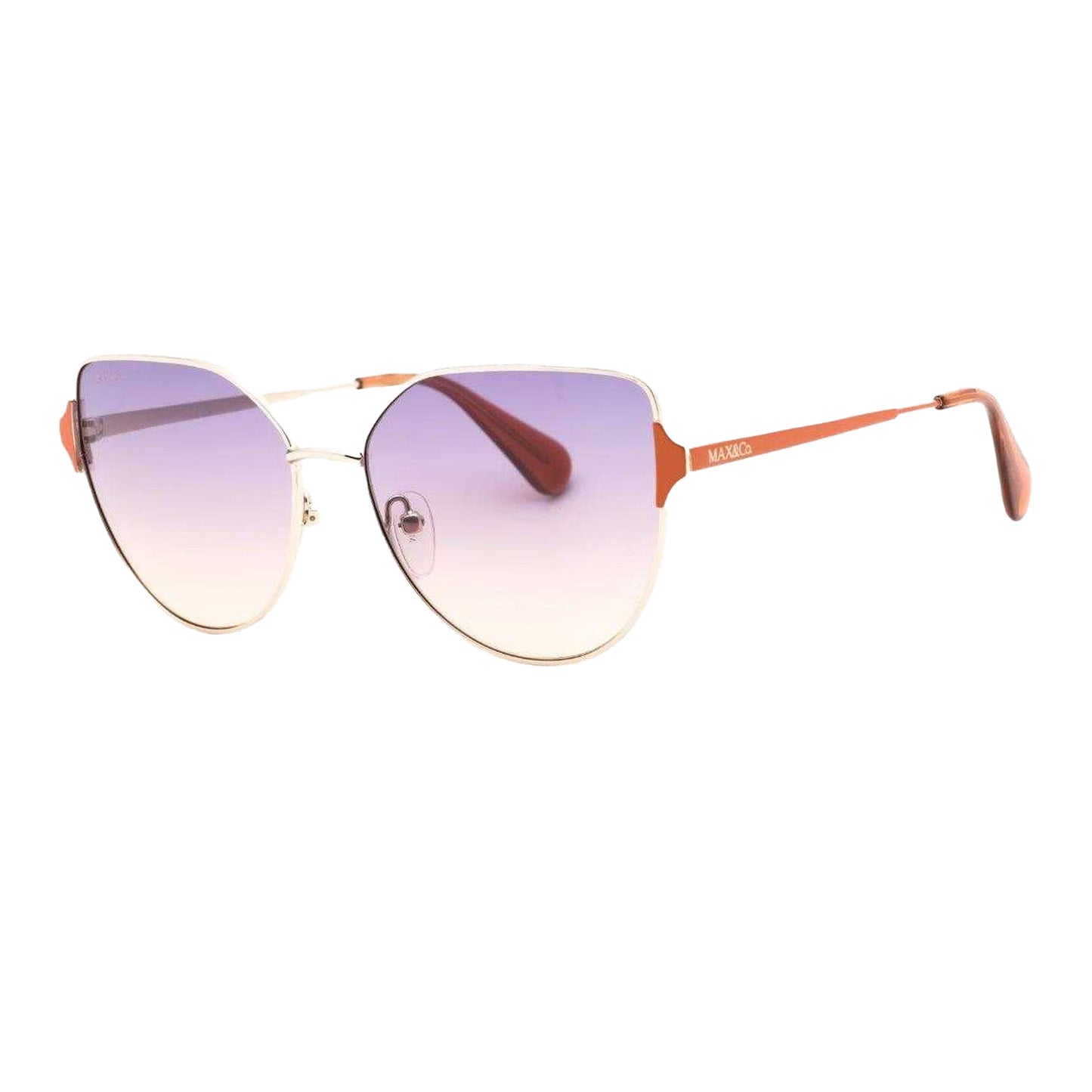 Gold-Violet - Back - Max & Co Womens-Ladies Gradient Sunglasses
