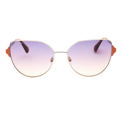 Gold-Violet - Front - Max & Co Womens-Ladies Gradient Sunglasses