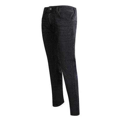 Black - Side - Diesel Mens Larkee-X Jeans