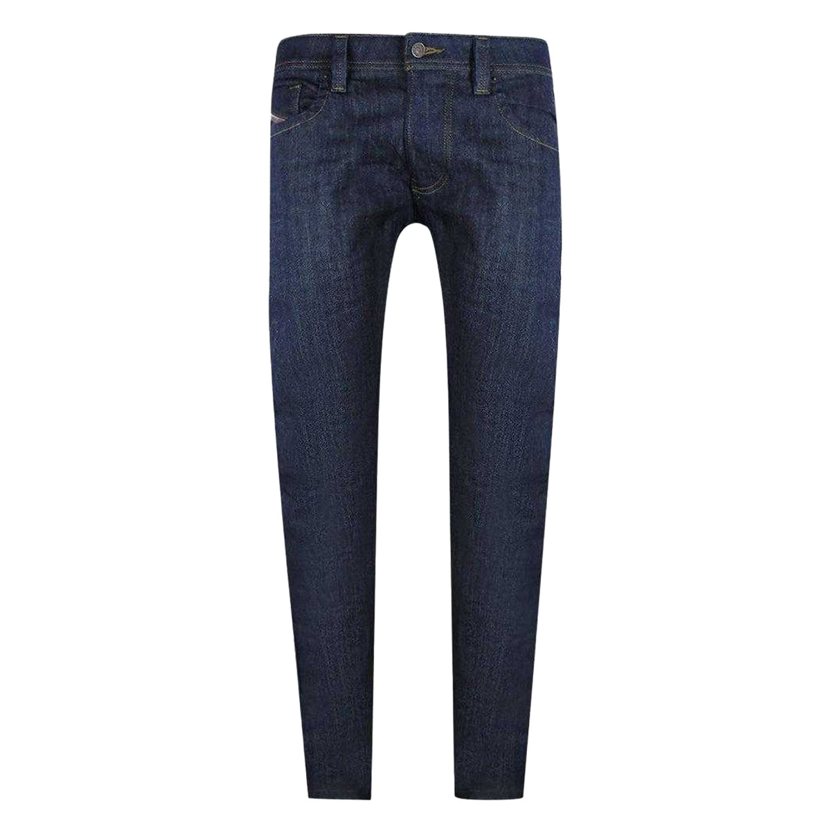 Dark Blue - Front - Diesel Mens Larkee-X Jeans