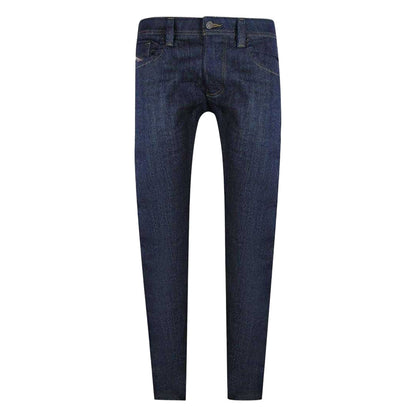 Dark Blue - Front - Diesel Mens Larkee-X Jeans