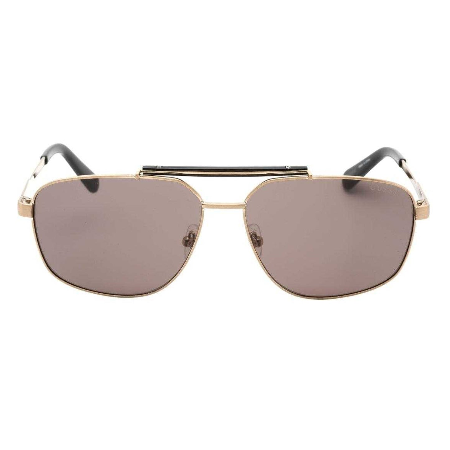 Gold-Brown - Front - Guess Mens GU00054 33A Sunglasses