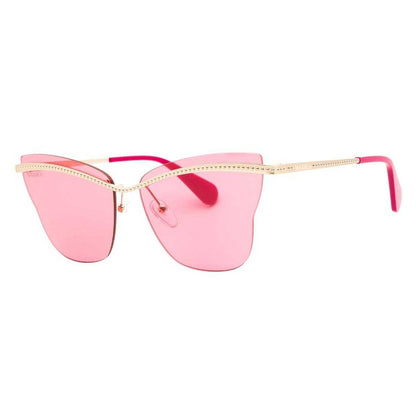 Gold-Bordeaux - Back - Max & Co Womens-Ladies Smoke Gradient Sunglasses