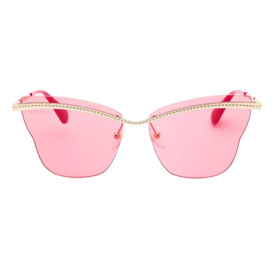 Gold-Bordeaux - Front - Max & Co Womens-Ladies Smoke Gradient Sunglasses
