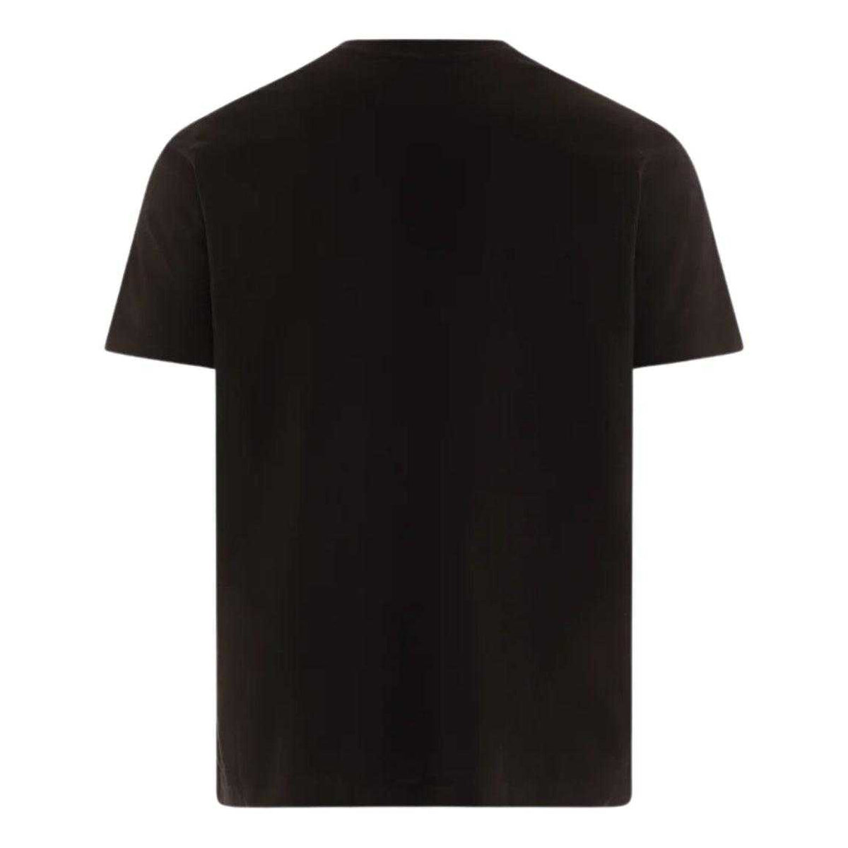Black - Back - Diesel Unisex Adult D Logo T-Shirt
