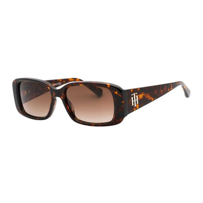 Havana-Brown - Front - Tommy Hilfiger Womens-Ladies Gradient Sunglasses