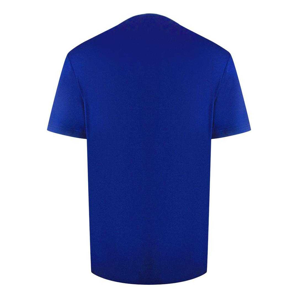 Blue - Back - Diesel Unisex Adult Modern Basic Logo T-Shirt