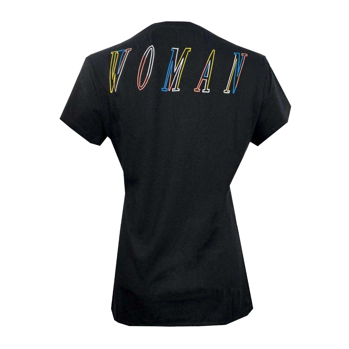Black - Back - Off-White Womens-Ladies Logo T-Shirt