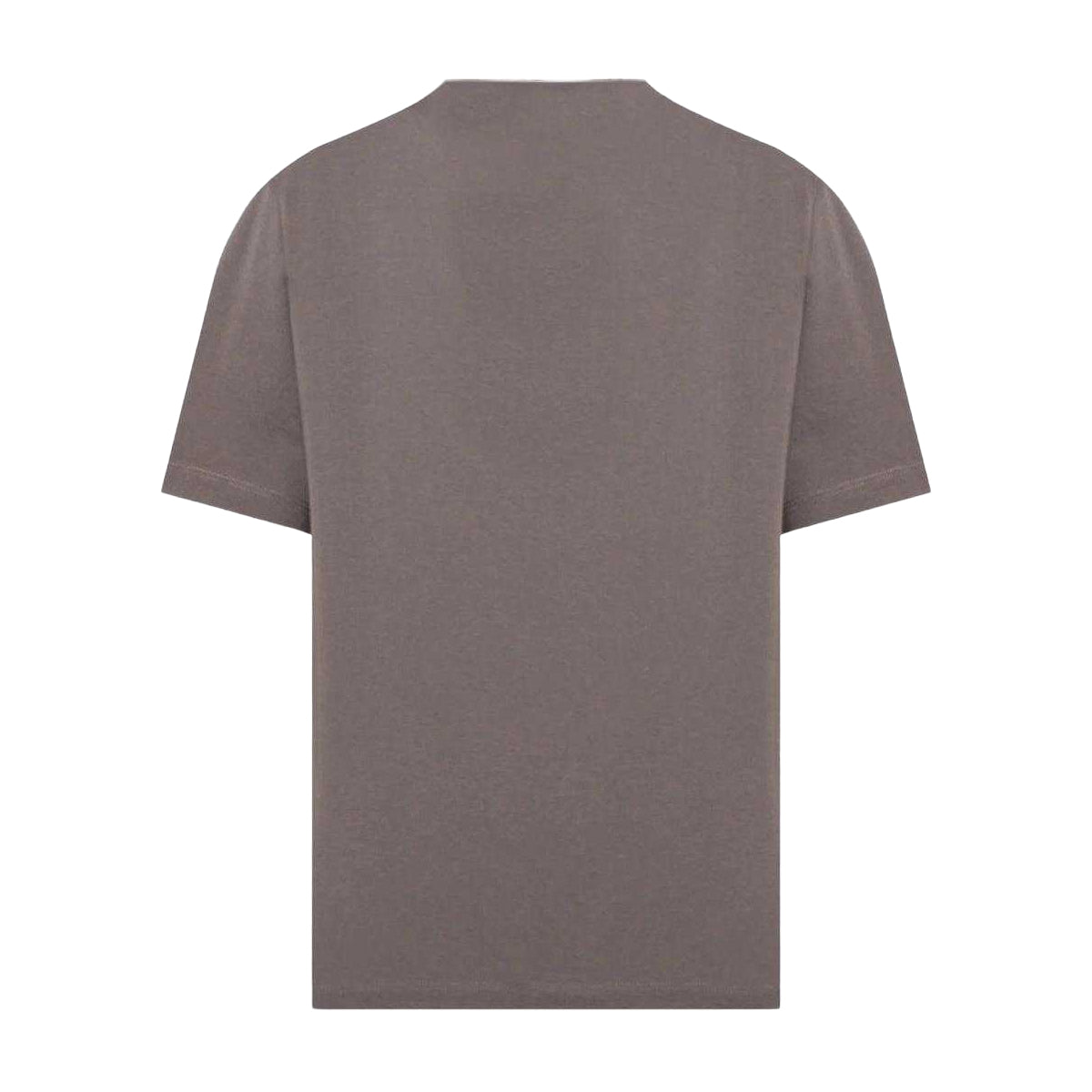 Grey - Back - Off-White Unisex Adult Paint Logo Slim T-Shirt