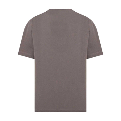 Grey - Back - Off-White Unisex Adult Paint Logo Slim T-Shirt