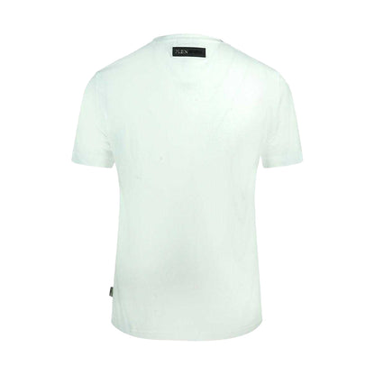 White - Back - Plein Sport Unisex Adult Bold Logo T-Shirt