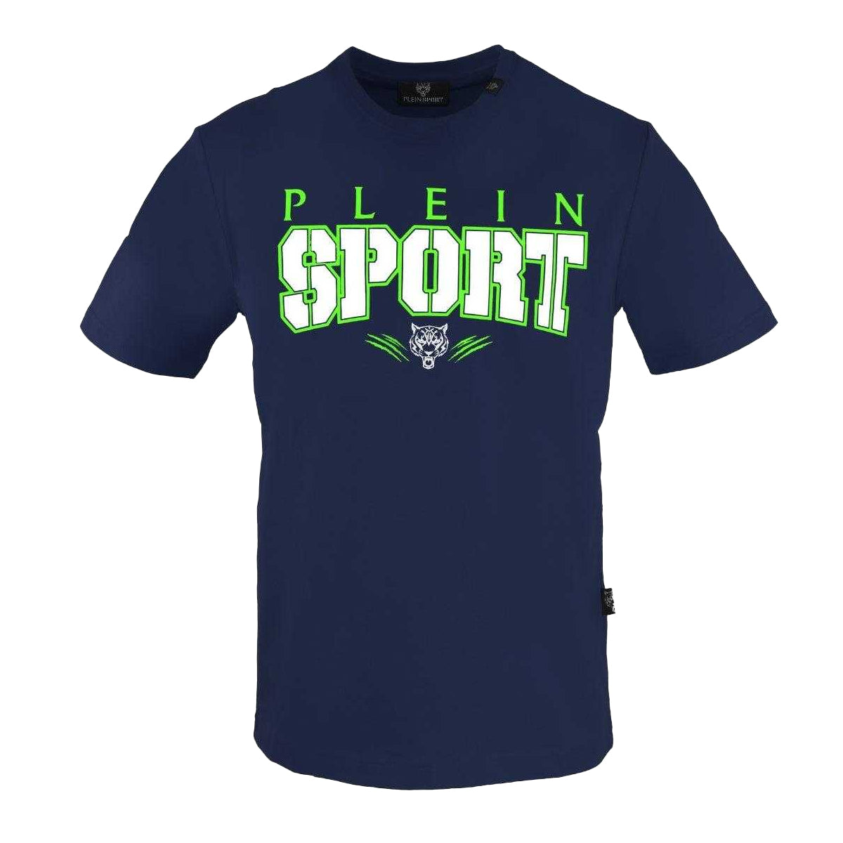 Navy Blue - Front - Plein Sport Unisex Adult Bold Logo T-Shirt
