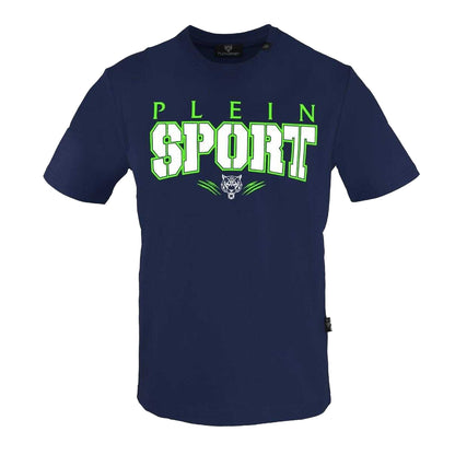 Navy Blue - Front - Plein Sport Unisex Adult Bold Logo T-Shirt