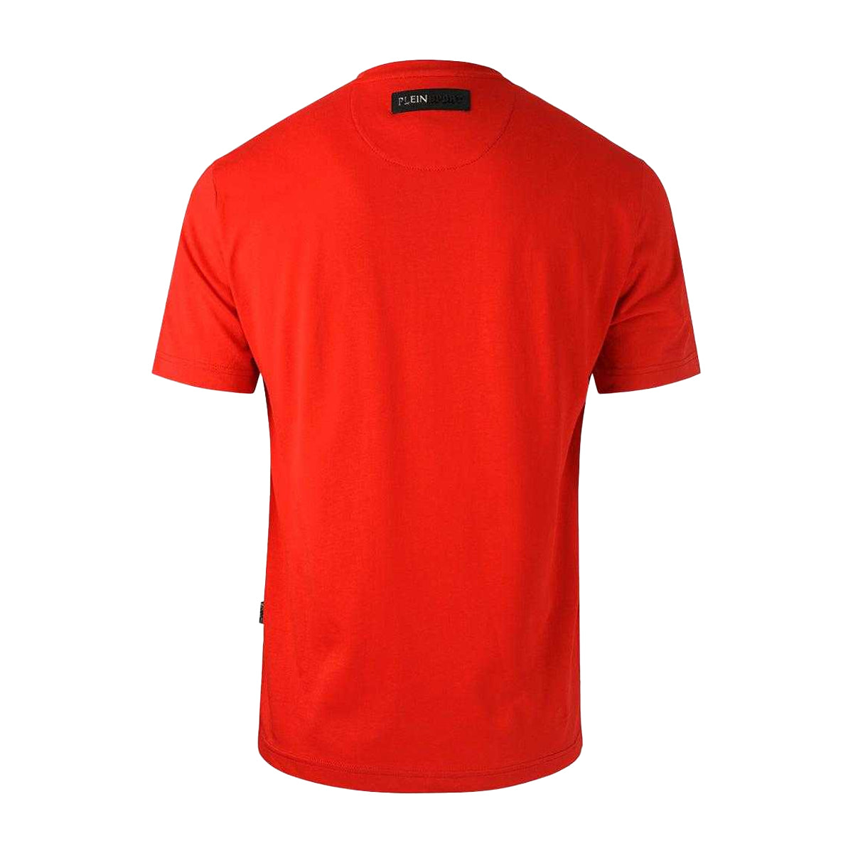 Red - Back - Plein Sport Mens Circle Logo T-Shirt
