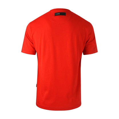 Red - Back - Plein Sport Mens Circle Logo T-Shirt
