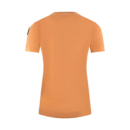 Orange - Back - Parajumpers Unisex Adult Basic Tee Honey Bee T-Shirt