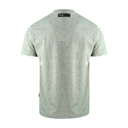 Grey - Back - Plein Sport Unisex Adult Equipment T-Shirt