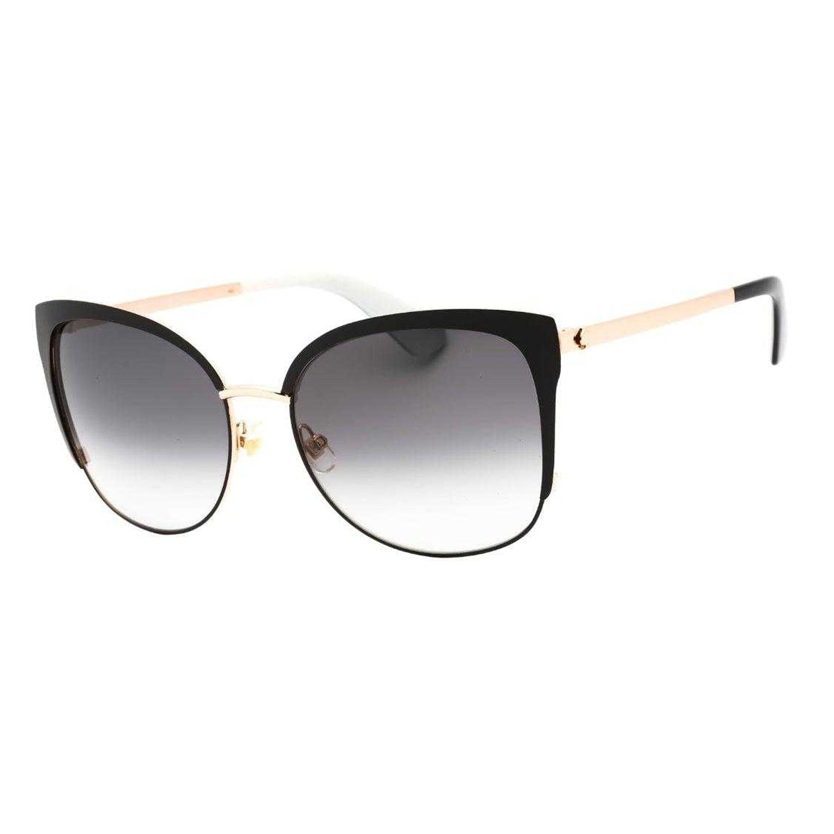 Black-Grey - Front - Kate Spade Womens-Ladies Genice Gradient Sunglasses
