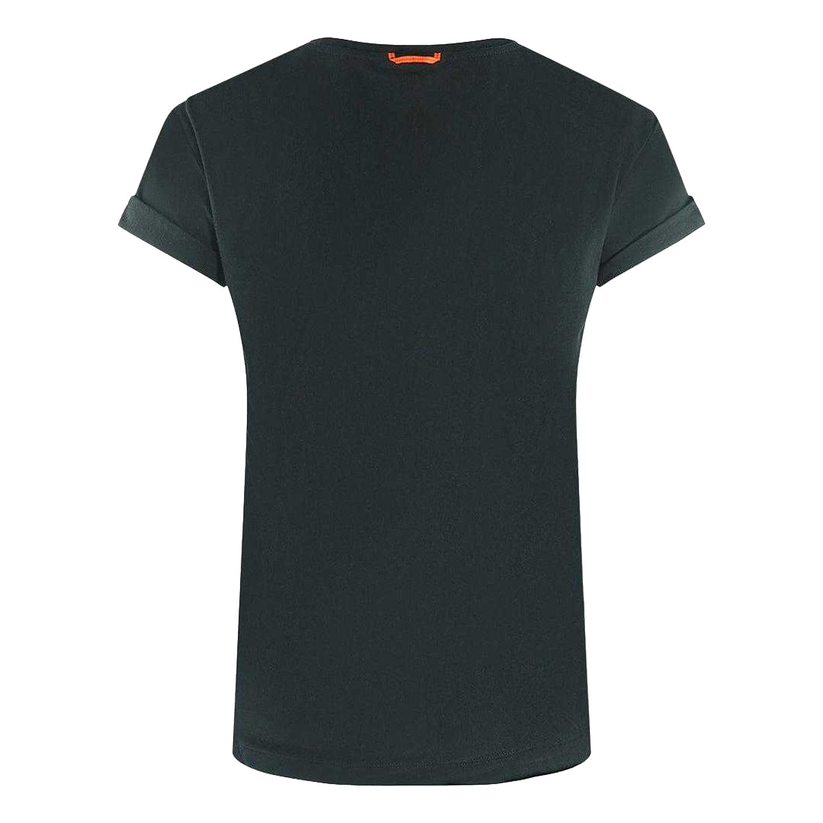 Black - Back - Parajumpers Unisex Adult Space T-Shirt