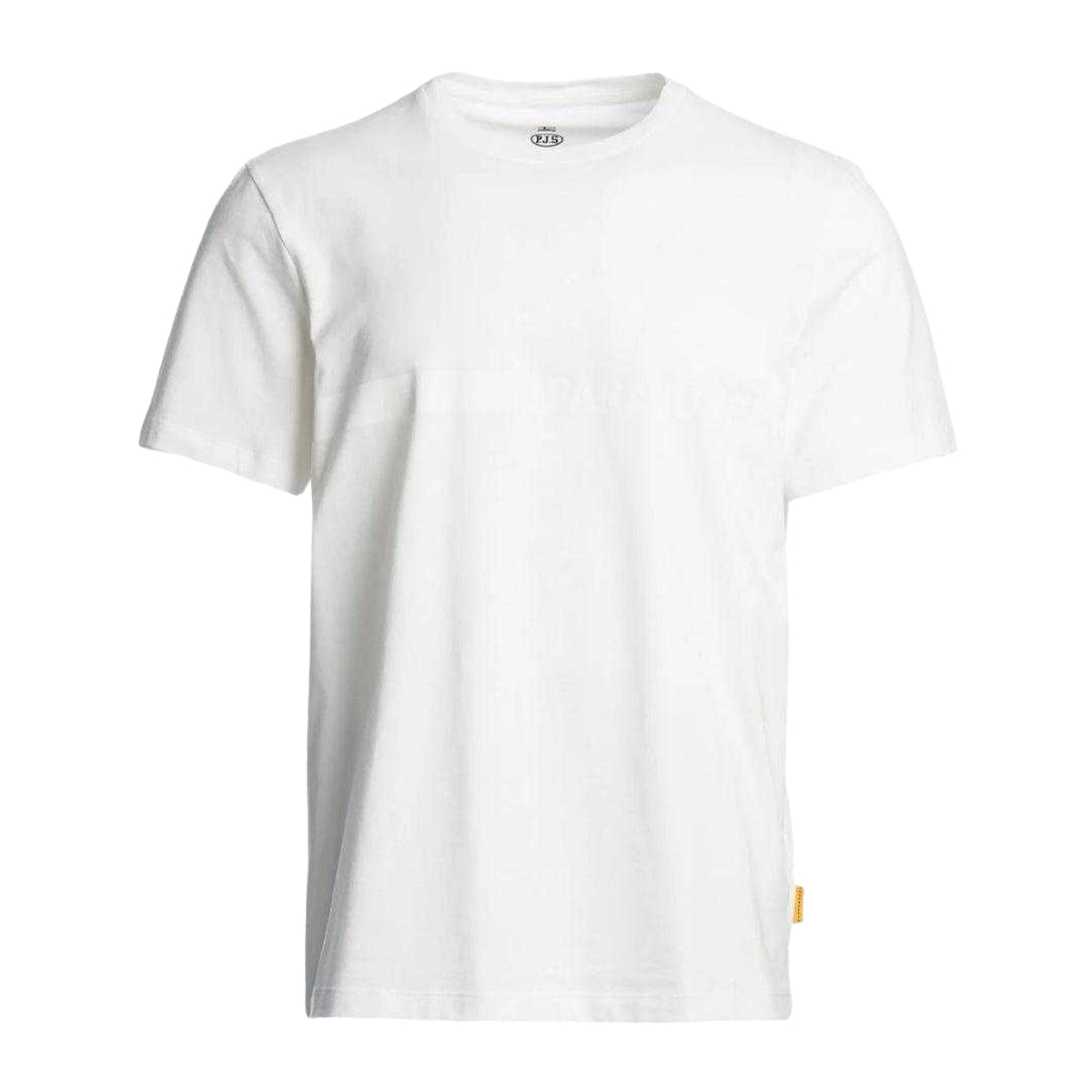 White - Front - Parajumpers Unisex Adult Space T-Shirt