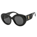 Black - Back - Burberry Margot Sunglasses