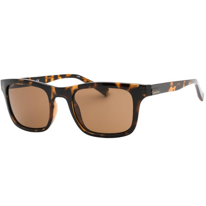 Brown - Back - Calvin Klein Tortoise Sunglasses
