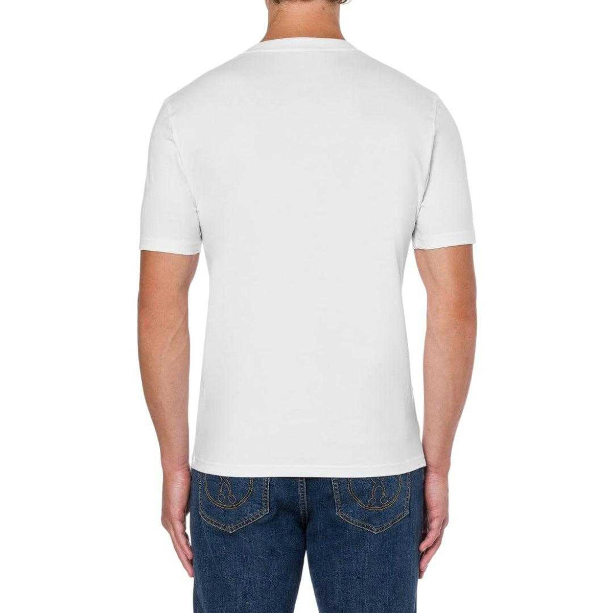 White - Back - Moschino Mens Couture Milano T-Shirt