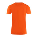 Orange - Back - Parajumpers Unisex Adult Fede Logo T-Shirt