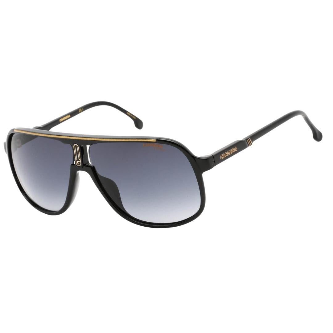 Black-Gold - Back - Carrera Contrast Detail Sunglasses