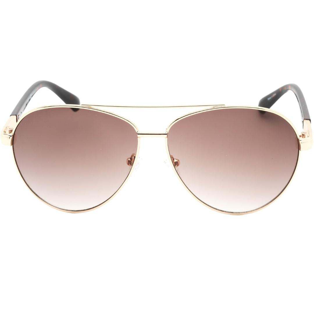 Gold-Brown - Front - Guess Mens Gradient Sunglasses