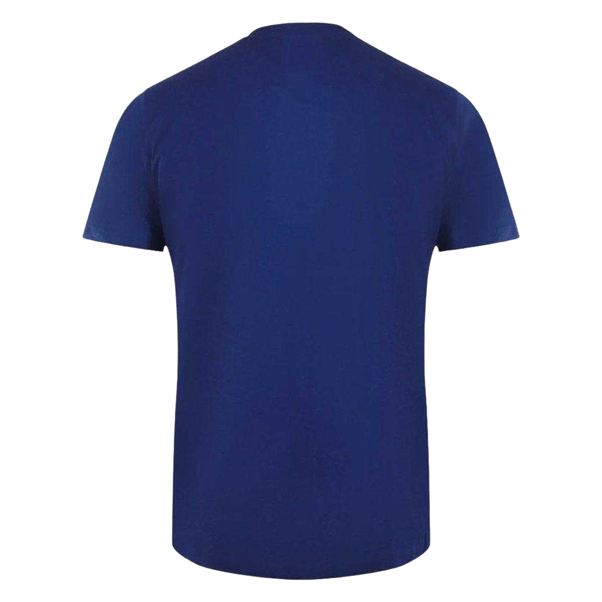 Blue - Back - Cavalli Class Mens Abstract Logo T-Shirt