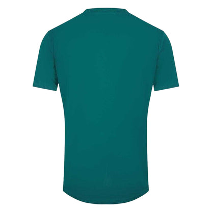 Green - Back - Cavalli Class Mens Abstract Logo T-Shirt