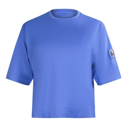 Cornflower Blue - Front - Parajumpers Womens-Ladies Plain T-Shirt