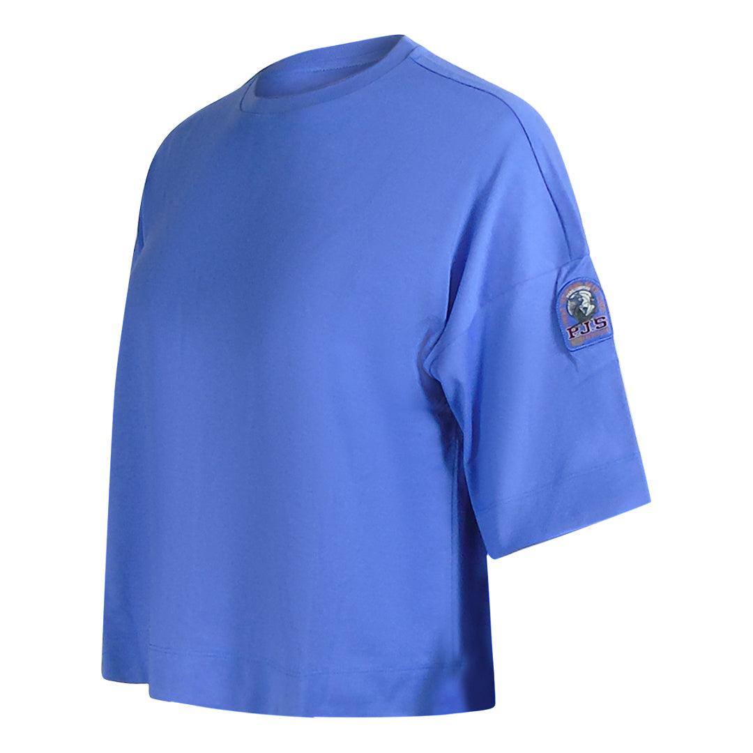 Cornflower Blue - Side - Parajumpers Womens-Ladies Plain T-Shirt
