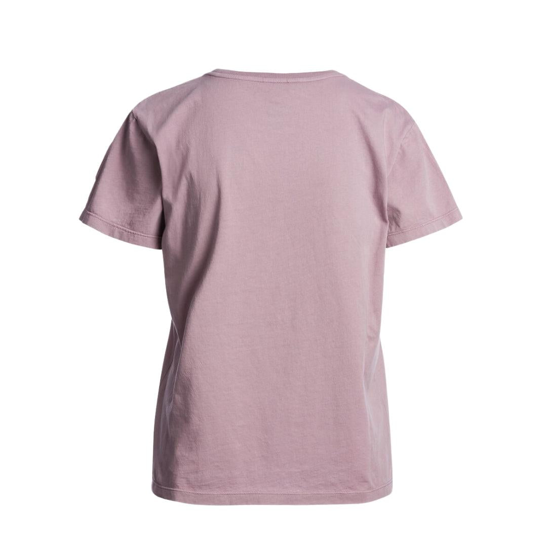 Lilac - Side - Parajumpers Womens-Ladies Plain T-Shirt