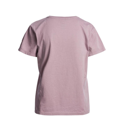 Lilac - Side - Parajumpers Womens-Ladies Plain T-Shirt