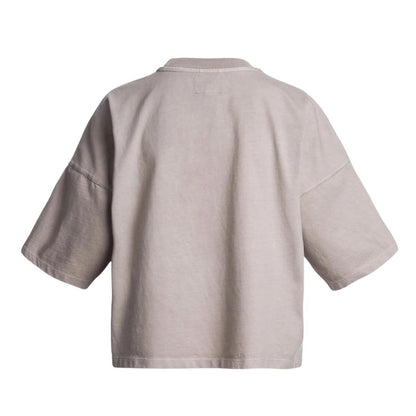 Beige - Front - Parajumpers Womens-Ladies Plain T-Shirt