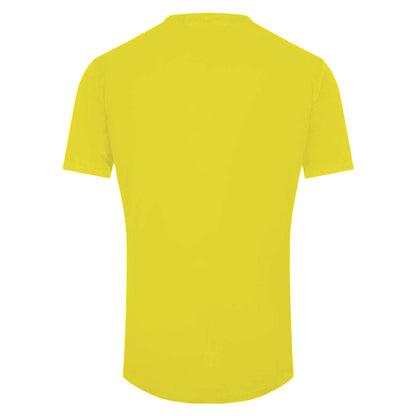 Yellow - Back - Cavalli Class Mens Bolt Logo T-Shirt