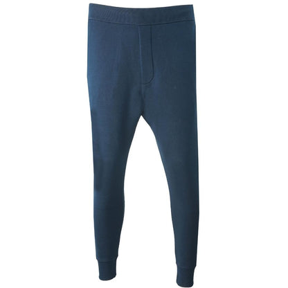 Navy - Front - DSquared2 Unisex Adult Maple Leaf Branded Sweatpants