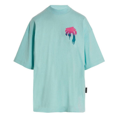Light Blue - Pack Shot - Palm Angels Unisex Adult I Love Logo T-Shirt