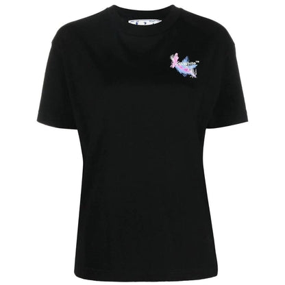 Black - Front - Off-White Unisex Adult Arrow Casual T-Shirt