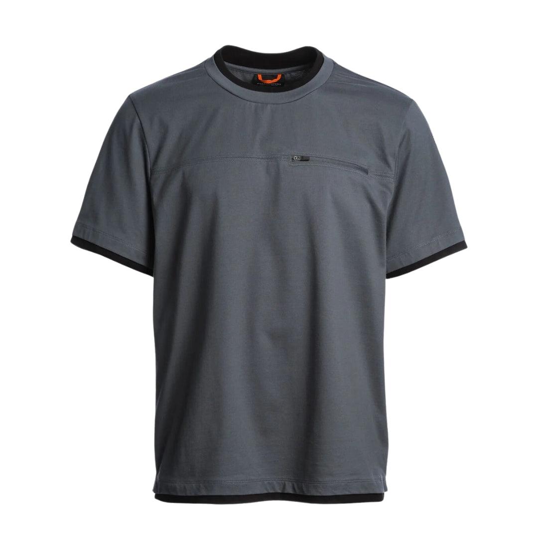 Gargoyle Grey - Back - Parajumpers Unisex Adult Clove T-Shirt
