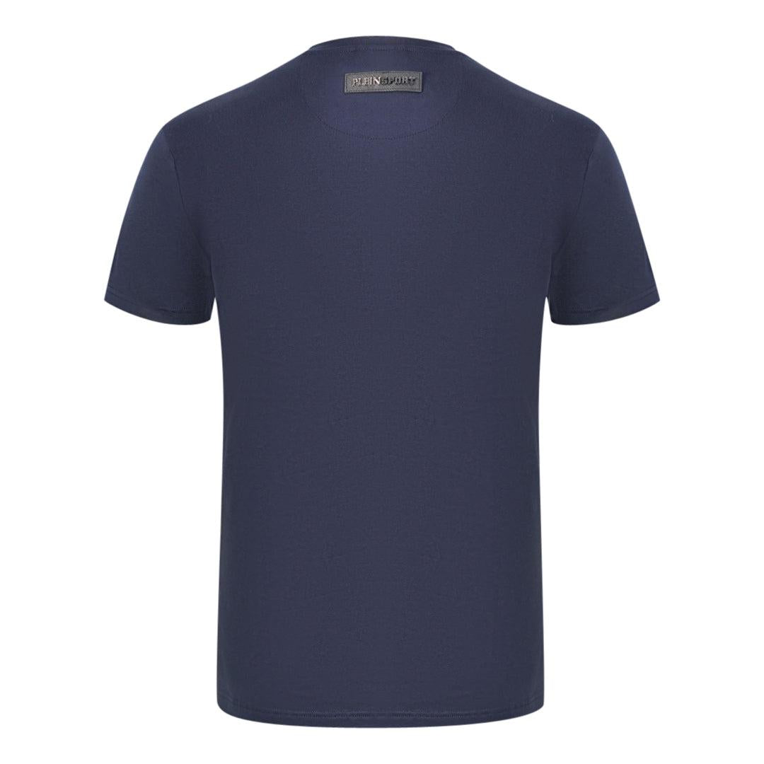 Navy Blue - Back - Plein Sport Unisex Adult Circle Logo T-Shirt