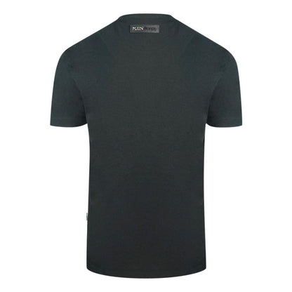 Black - Back - Plein Sport Mens Logo Branded T-Shirt