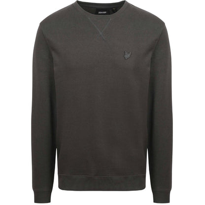 Dark Grey - Front - Lyle & Scott Unisex Adult Tonal Eagle Logo Sweatshirt