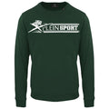 Green - Front - Plein Sport Unisex Adult Underlined Logo Sweatshirt