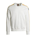 White - Back - Parajumpers Unisex Adult Armstrong Taped Sleeve Sweatshirt