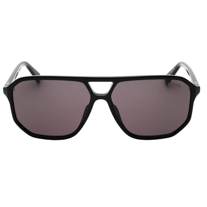 Black - Back - Guess Mens Smoke Sunglasses